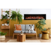 60" Electric Fireplace BI-60-DEEP-XT-LUMINA - front view