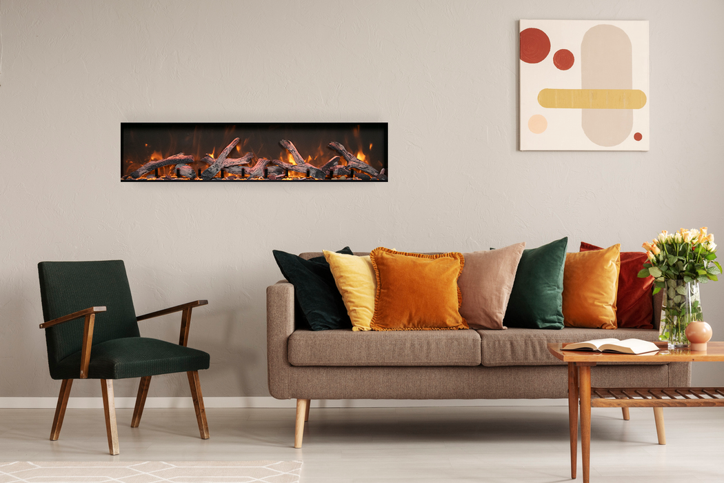 50" Electric Fireplace BI-50-DEEP-XT-LUMINA - side view