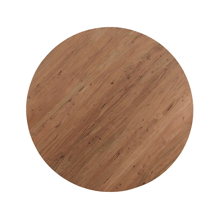 Amish Crafted Solid Wormy Maple 60 Inch Round Table Top Only