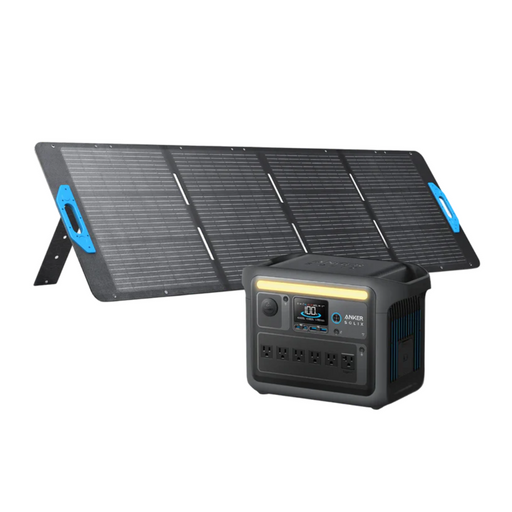 Green Vista Living Anker SOLIX C1000X Solar Generator + 200W Solar Panel - Main Product Image