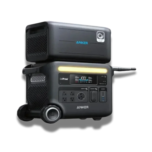 Green Vista Living Anker SOLIX F2600 Solar Generator + BP2600 Expansion Battery - Main Product Image