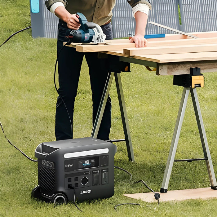 Green Vista Living Anker SOLIX F2600 Solar Generator + 400W Solar Panel - Detail View 2