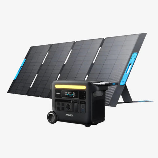 Green Vista Living Anker SOLIX F2600 Solar Generator + 400W Solar Panel - Main Product Image