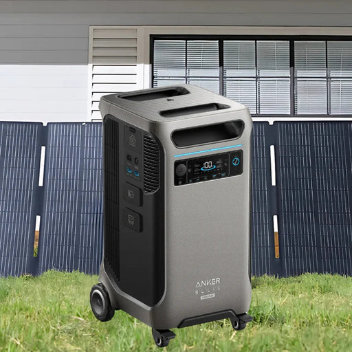 Green Vista Living Anker SOLIX F3800 Plus Portable Power Station + 400W Solar Panel - Alternate View