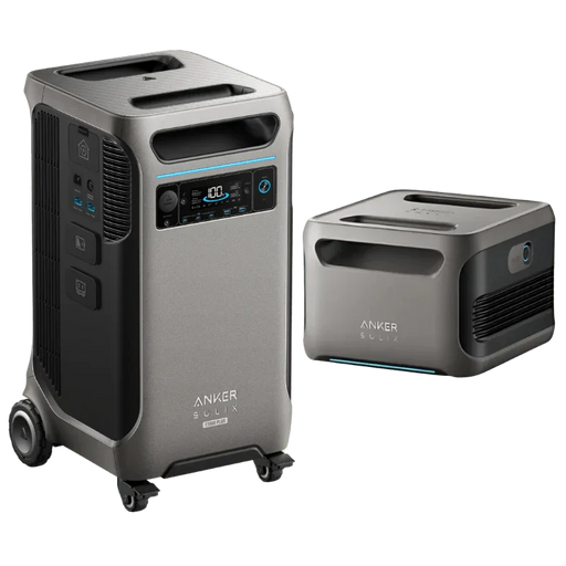 Green Vista Living Anker SOLIX F3800 Plus Portable Power Station + Extra Battery - Alternate View