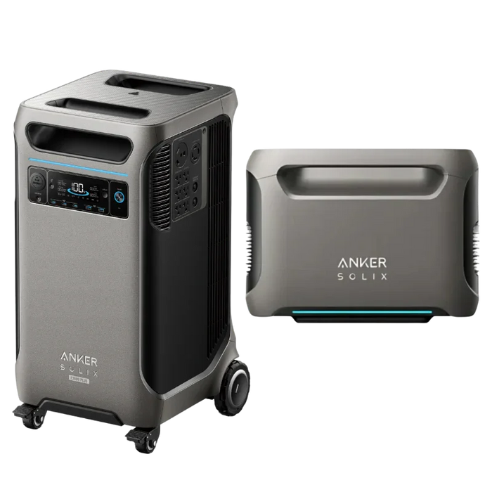 Green Vista Living Anker SOLIX F3800 Plus Portable Power Station + Extra Battery - Alternate View