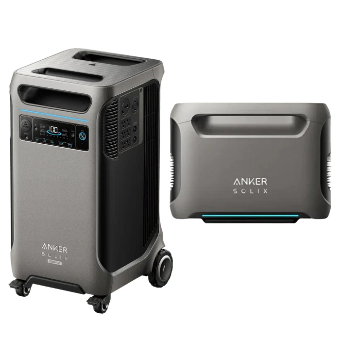 Green Vista Living Anker SOLIX F3800 Plus Portable Power Station + Extra Battery - Main Product Image