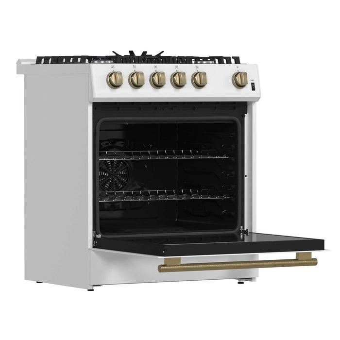 Forno Leonardo Gas Ranges 1 Oven - view 5