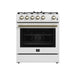 Forno Leonardo Gas Ranges 1 Oven - view 1