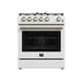 Forno Leonardo Gas Ranges 1 Oven - view 2