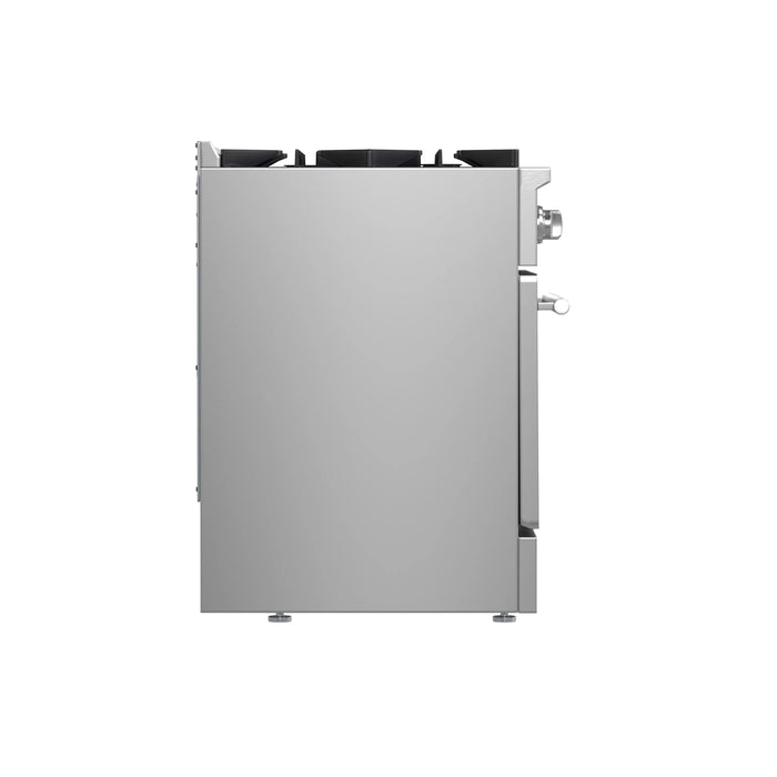 Forno Giovanni 30-inch Gas Range with 5 Gas Burners, 4.32 cu.ft. Convection Gas Oven with Temperature Gauge in Stainless Steel (FFSGS6274-30)