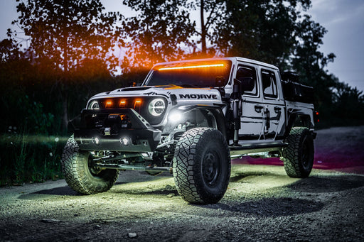 DV8 Offroad 2020-2026 Jeep Gladiator JT Spec Series Fender Flares Front & Rear – dimensions diagram, image 2 of 20