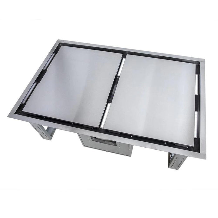 Forno 44-Inch Ceiling Range Hood in Stainless Steel with 1200 CFM Motor FRHRE5312-44 FORNO