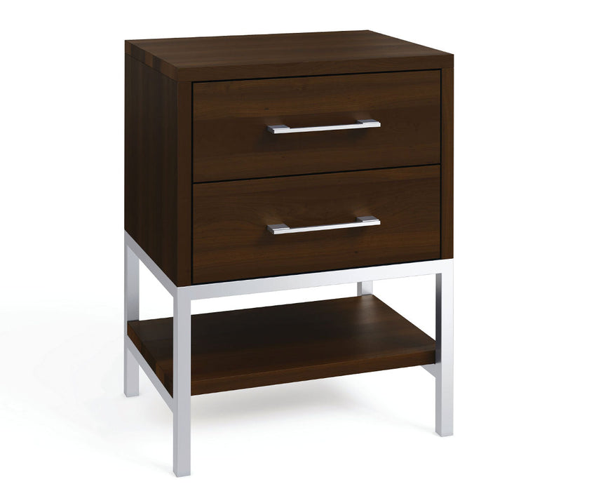 Arlington Urban Modern 2- Drawer Nightstand