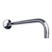 Utility-Sink.com 12 in. L-Shaped Shower Head Extension Arm (Chrome Finish) - Main Product Image