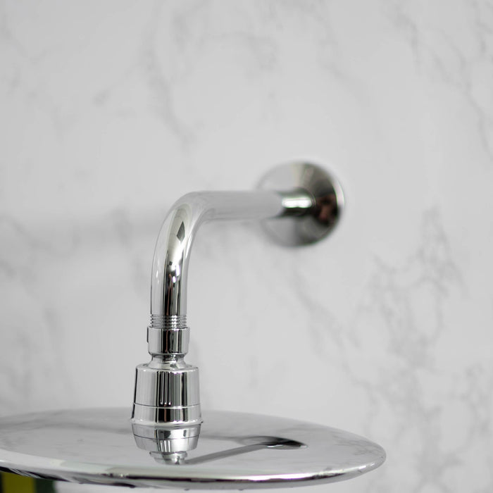 Utility-Sink.com 12 in. L-Shaped Shower Head Extension Arm (Chrome Finish) - Product Image 8