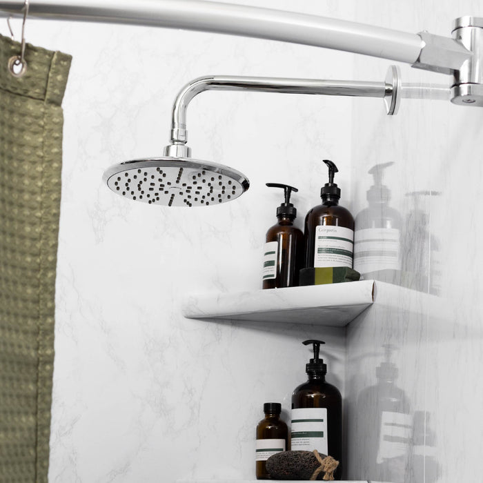 Utility-Sink.com 12 in. L-Shaped Shower Head Extension Arm (Chrome Finish) - Product Image 5