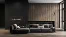 65" Fireplace AUSTIN-65G-LP-DELUXE - back view