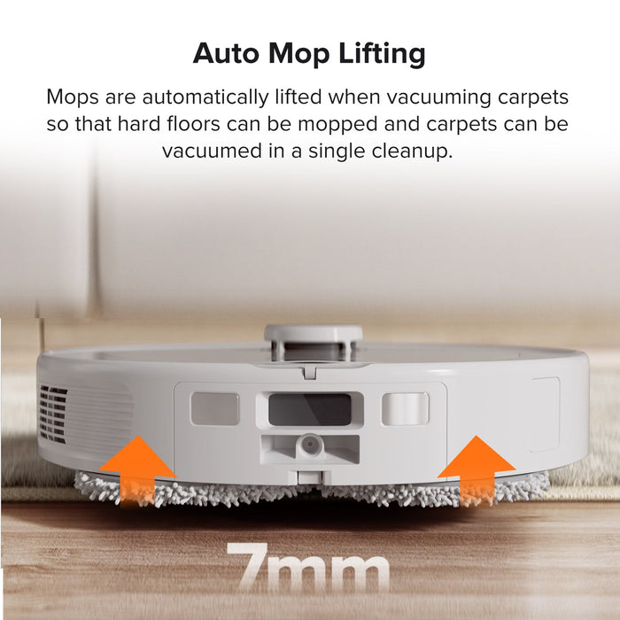 【Certified Refurbished 90% New】Roborock Qrevo Robot Vacuum with Multifunctional Dock