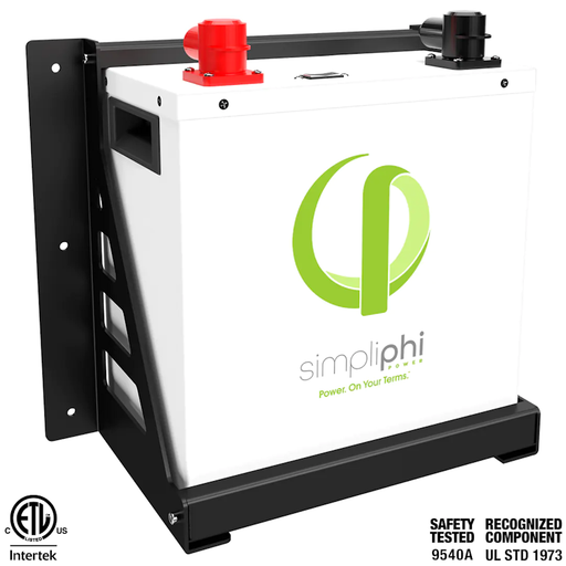 SimpliPhi B-3.8 PHI 3.8kWh Battery Wall Mount Bracket