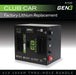 Eco Battery 51V 105Ah Thru-Hole Battery Bundle / Club Car Factory Lithium golf cart lithium battery kit