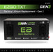 Eco Battery 51V 105Ah Skinny LiFePO4 golf cart battery bundle for EZGO TXT Samsung Gen1