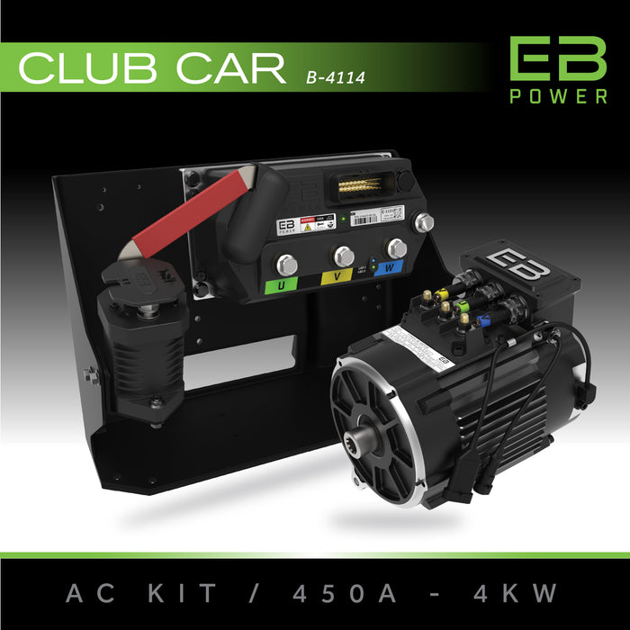 AC Powertrain Bundle / Club Car DS / Universal - front view