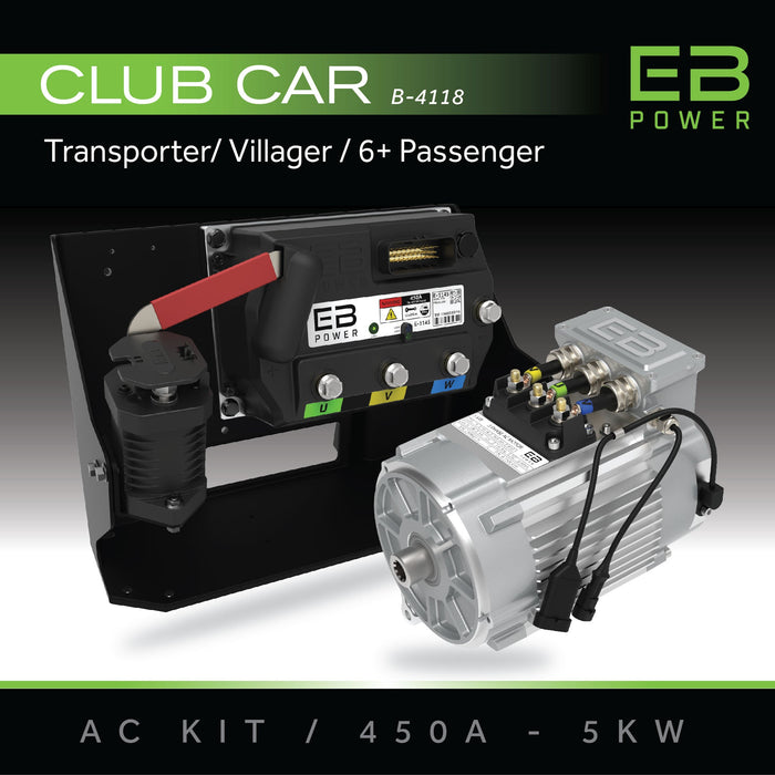 AC Powertrain Bundle / Club Car DS / Universal - front view