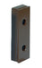 Vestil B-516-SF Steel Face Molded Rubber Bumper 2-5/8 in. x 5 in. x 16-1/8 in. Black