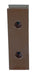 Vestil B-516-SF steel face molded rubber bumper - view 3