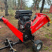 8 inch ZONSEN E-Start 1000cc 35hp Gas Powered 4 - Wheel Drum Wood Chipper with Taillight ,  B200