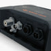 em-trak B200 connector panel close-up