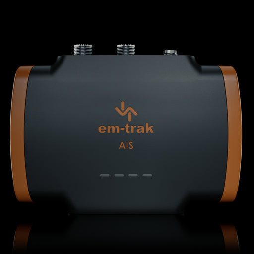em-trak B921 Class B AIS transceiver front view