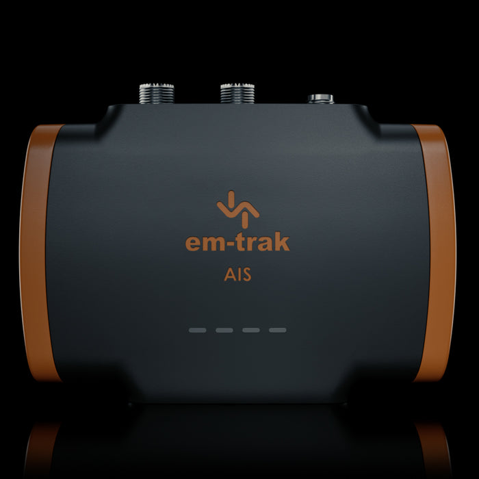 em-trak B924 Class B AIS transceiver front view