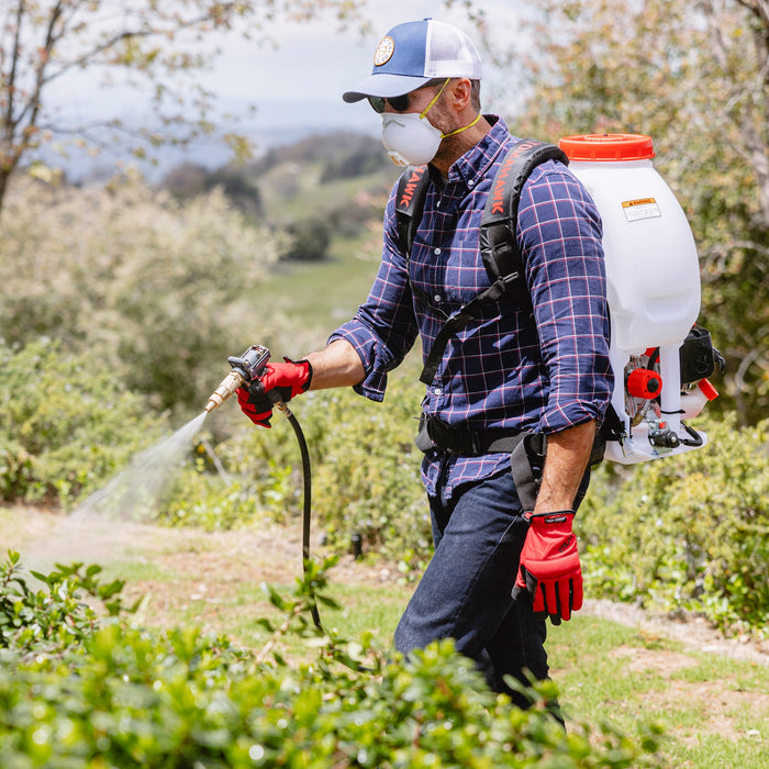 Tomahawk Power 5 Gallon Gas Backpack Sprayer 450 PSI Pump for Mosquitoes Pesticides - Detail View 2