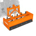 72" Box Blade Scraper with 6 Shanks 3 Point Hitch Tractor Attachment,  BB72