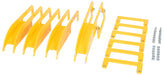 Vestil BBL-OC-RK-A Steel Additional Arms To Connect To An Open Center Bulk Bag Lifter Yellow