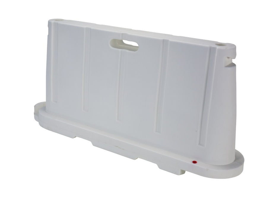 Vestil BCD-7636-WH polyethylene stackable barricade - view 2
