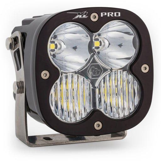 XL Pro 4.5" x 4.5" - Pair Driving/Combo White LED with Black Square Bezels Auxiliary Lighting