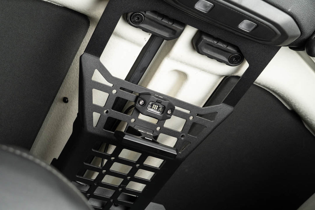 DV8 Offroad Elite White Push Button Dome Light – installed on vehicle, image 2 of 11