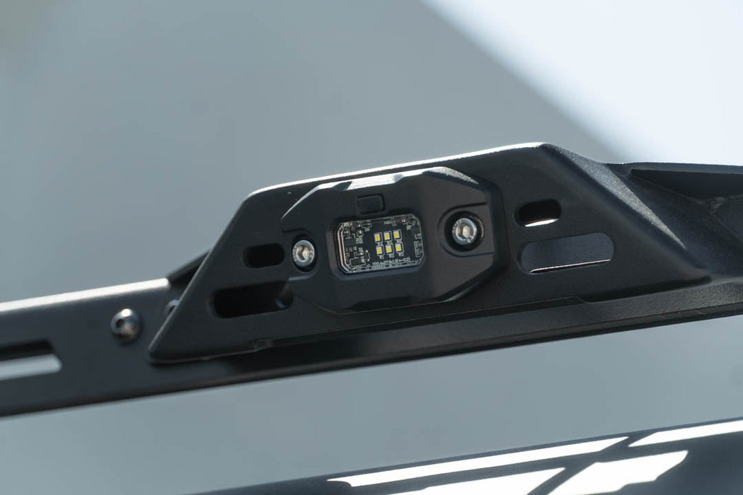 DV8 Offroad Elite White Push Button Dome Light – installed on vehicle, image 7 of 11