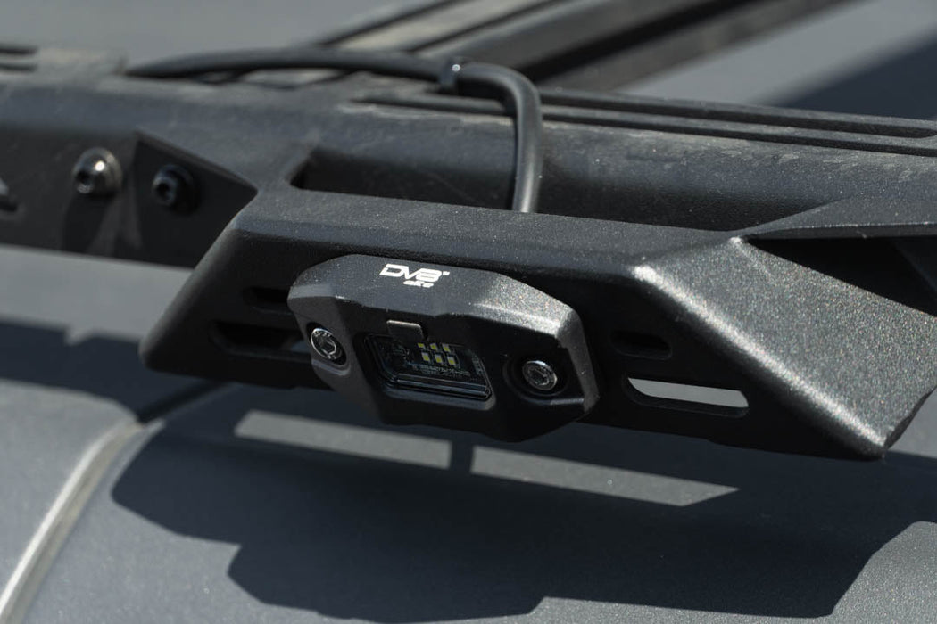 DV8 Offroad Elite White Push Button Dome Light – installed on vehicle, image 8 of 11