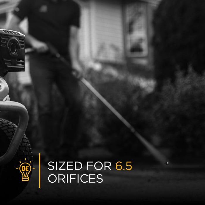 0° Quick Connect Spray Pressure Washer Red Nozzle - 6.5 Orifice