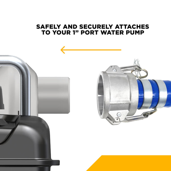 1" Water Pump Discharge Hose Kit