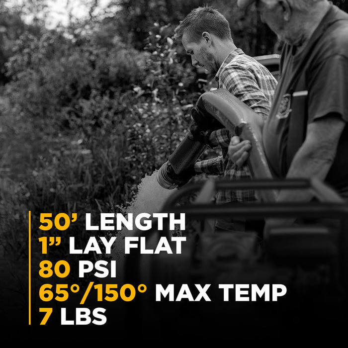 1" Water Pump Discharge Hose Kit