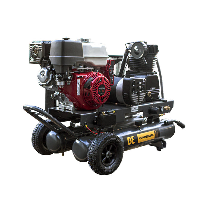 16 CFM @ 175 PSI Gas Air Compressor / Generator with Honda GX390 Engine - AC138HEG2