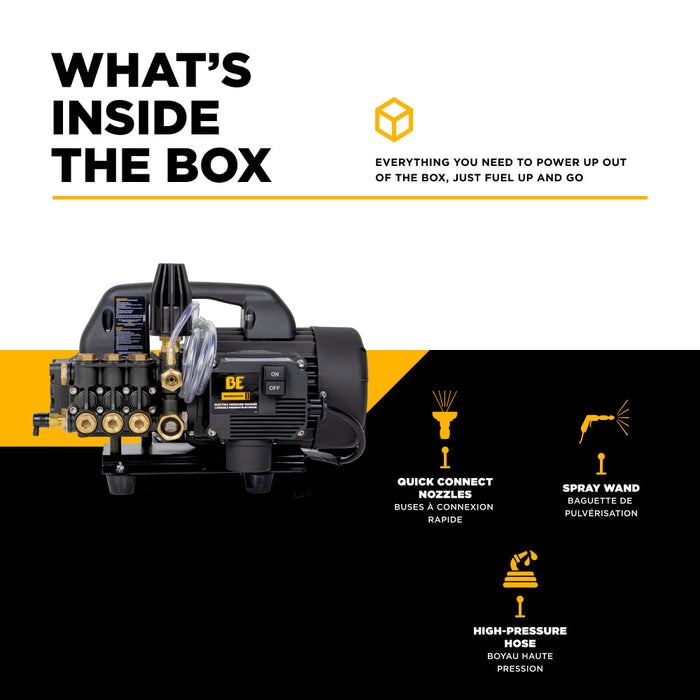 1,500 PSI 1.6 GPM 1.5 HP Portable Electric Pressure Washer – P1515EPN