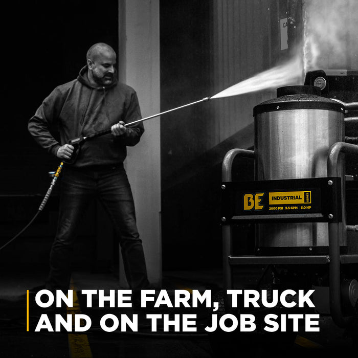 1,500 PSI 2.0 GPM Hot Water Pressure Washer with TechTop Motor and CP Triplex Pump - HW152EA