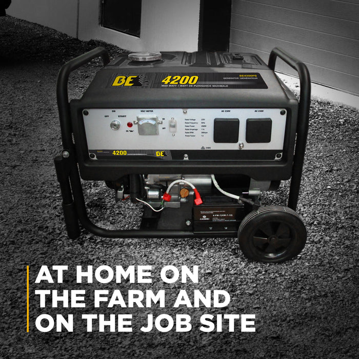 4,200 Watt Generator