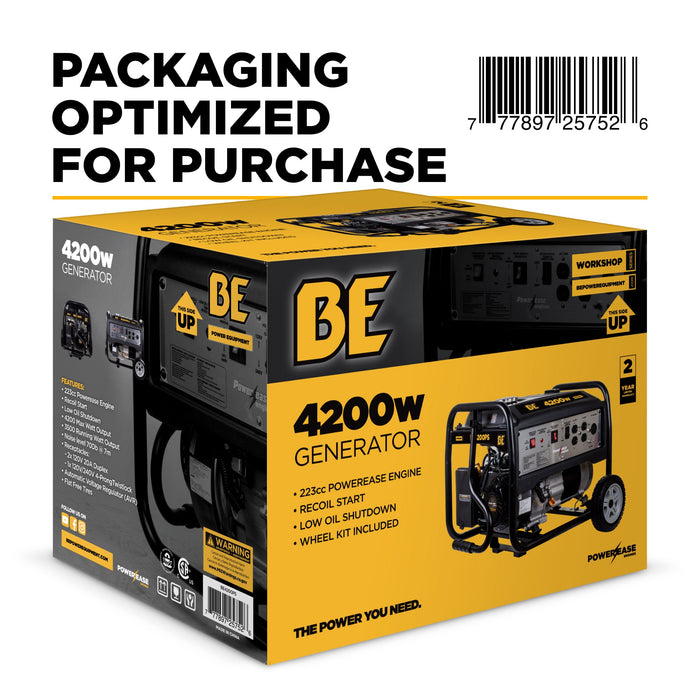 4,200 Watt Generator